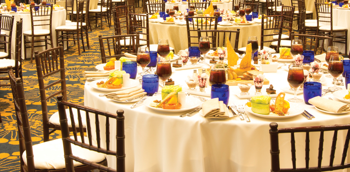 UCLA Conferences and Catering dishes